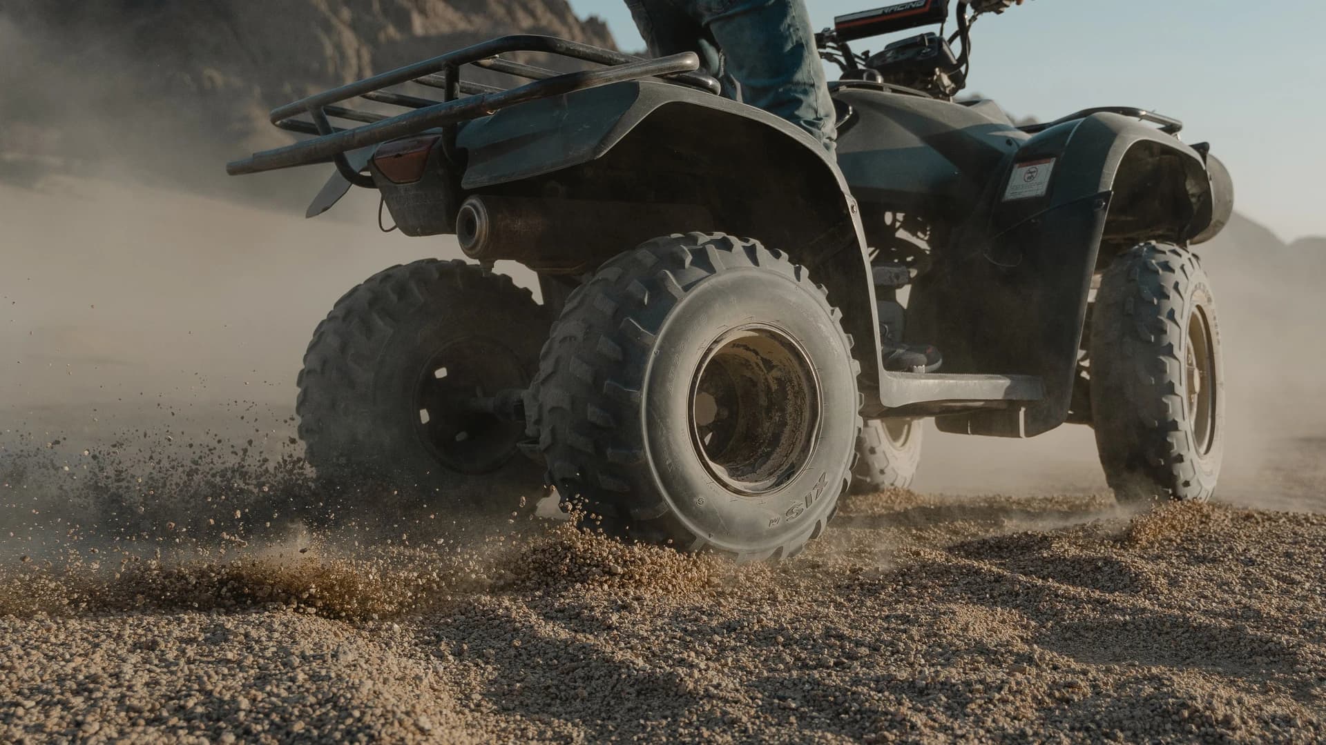 Sortie quad sur les pistes d'Agafay